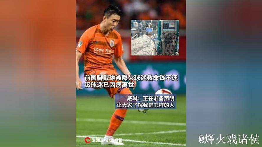 球迷因前国脚戴琳拖欠救命钱不幸离世 球迷因前国脚戴琳拖欠救命钱不幸离世