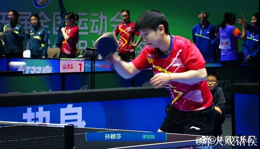 全运会乒乓球女团小组赛：河北队以3-0完胜福建队